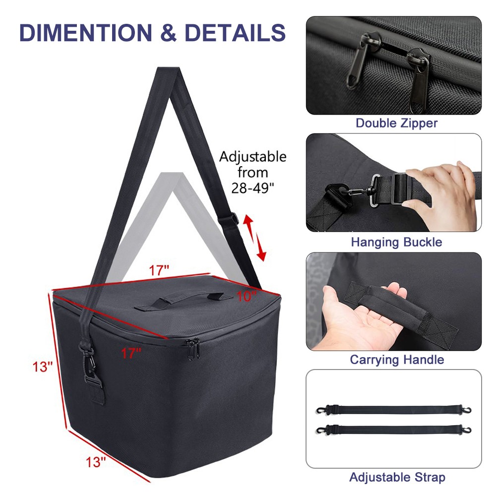 For Tesla Model Y Front Trunk Organizer Insulation Cooler Storage Bag Leakproof