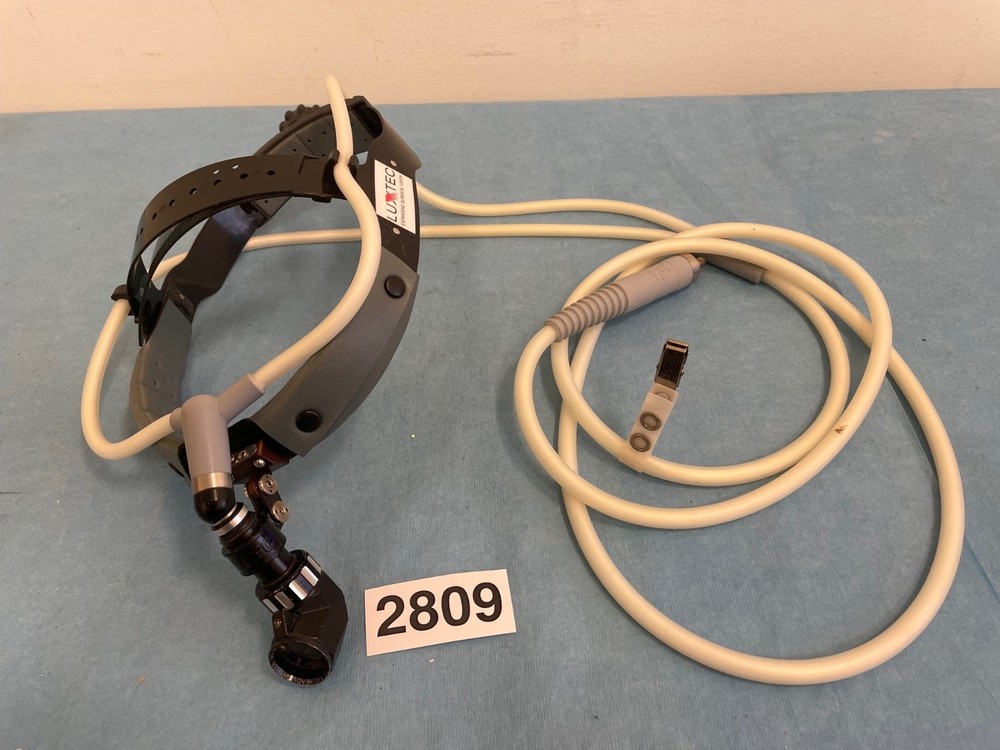 TESTED Luxtec Fiberoptics Fiberoptic Headlight with Lighted Cable