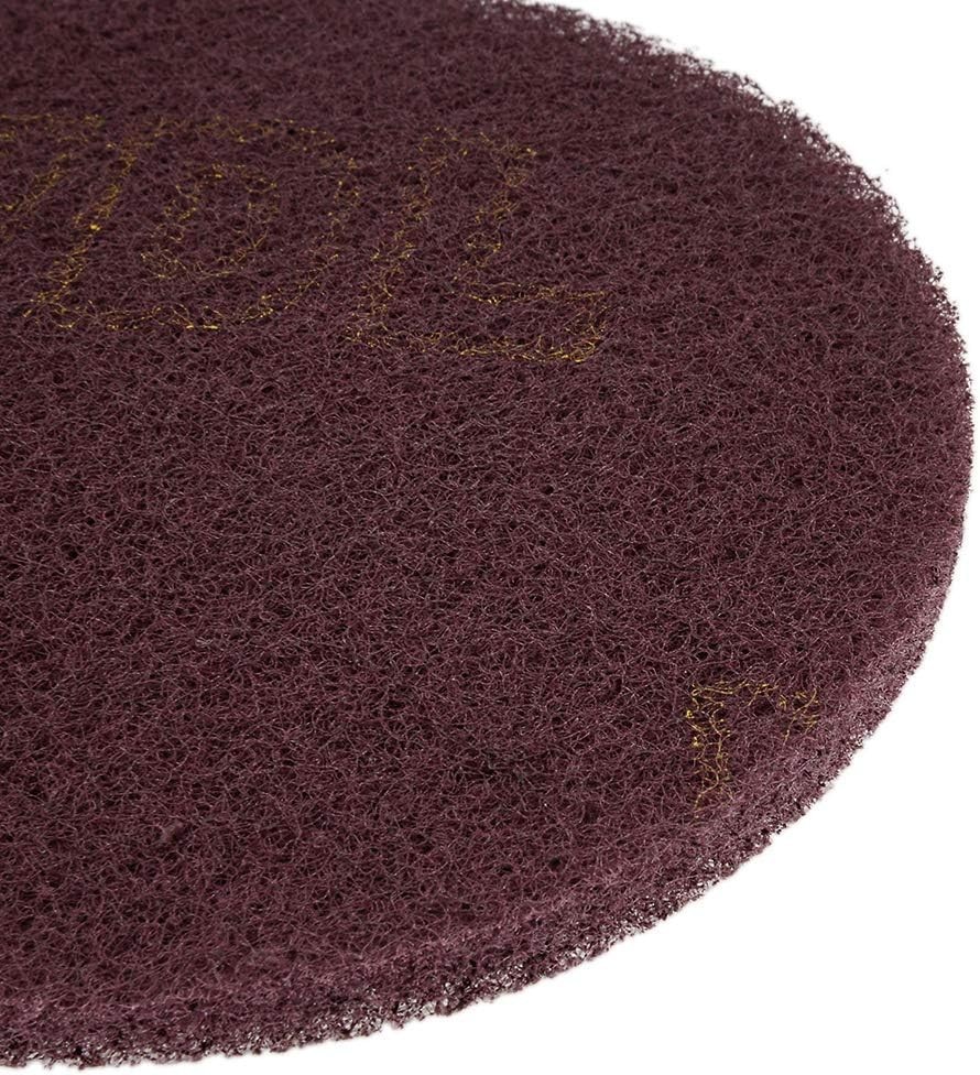 5 Inch Scrubber Scouring Pads Drill Scuffing Disc Hoop and Loop Surface Condi...