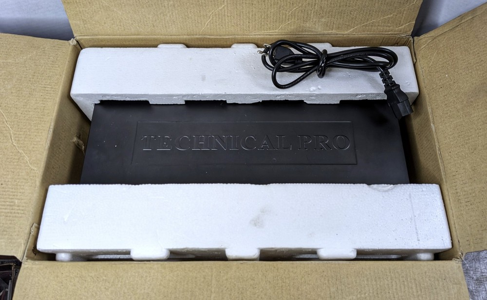 Technical Pro TU-B75 - Digital Stereo Tuner AM/FM - Rack Mount - WORKING