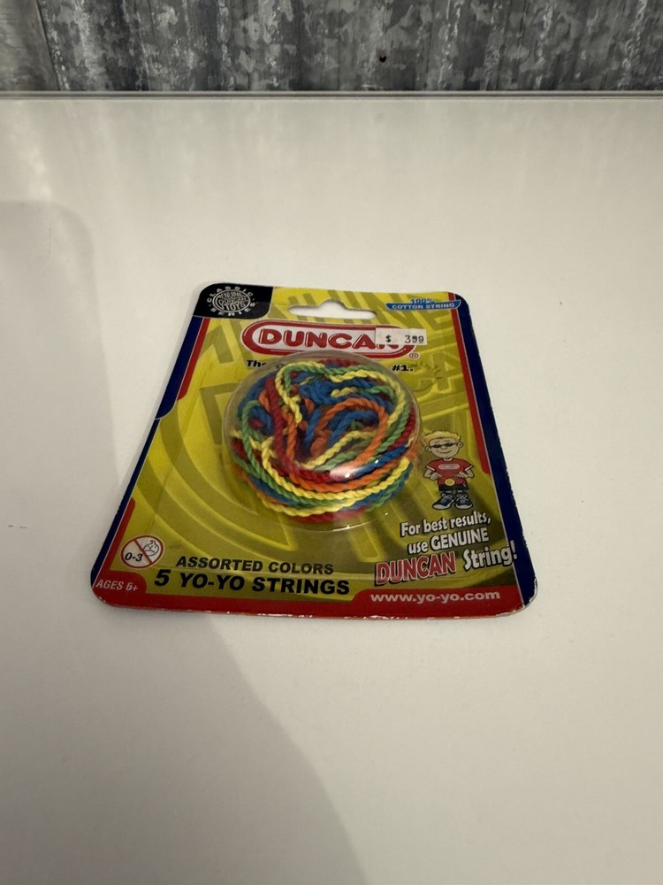Duncan 5 Pack Cotton Yo-Yo Strings - Multicolor (d4)
