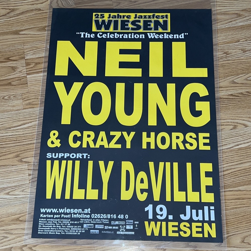 Neil Young Original Concert From Austria Show In 2001