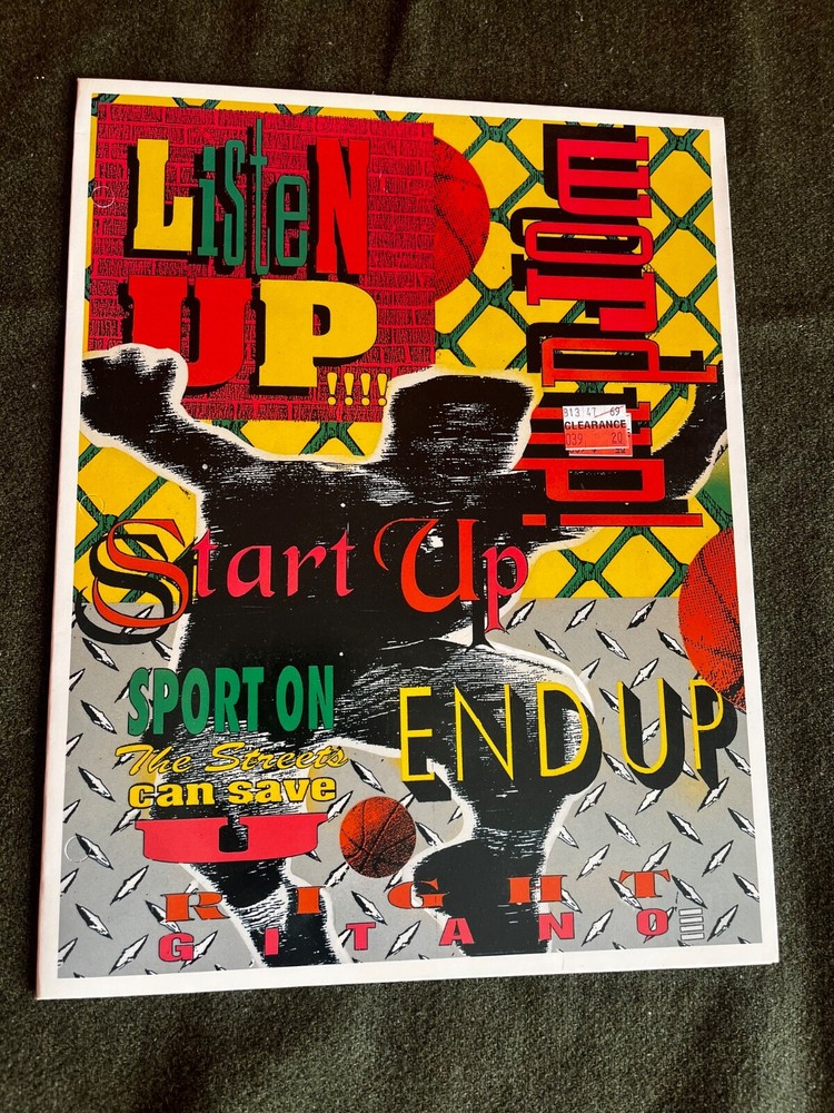 Rare New Vintage Gitano Street Stories Stuart Hall School Folder
