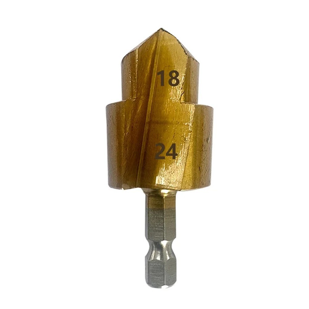 PPR Riser, Step Drill Bit, PVC Thread Making Size Plastic Pipe Thread Hand Tools