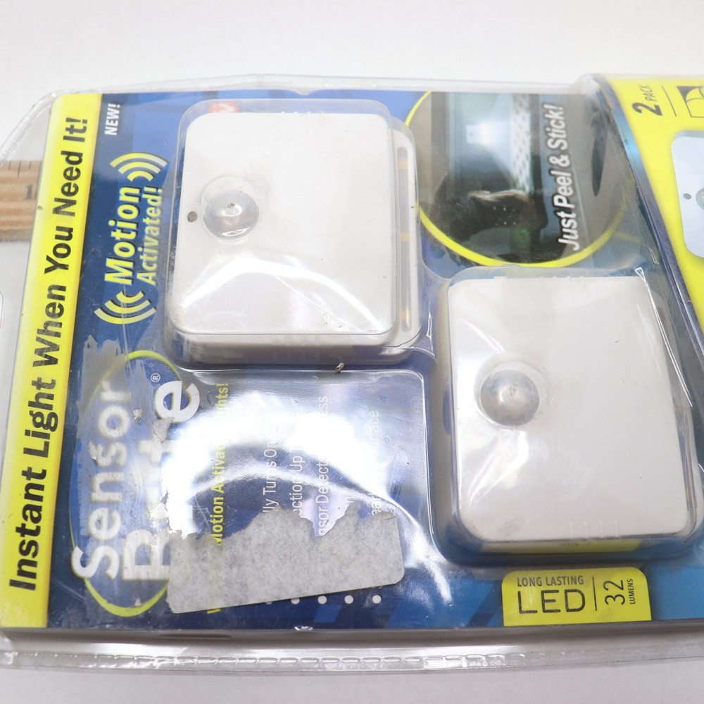 (2-Pk) Sensor Brite Light LED Motion Sensors