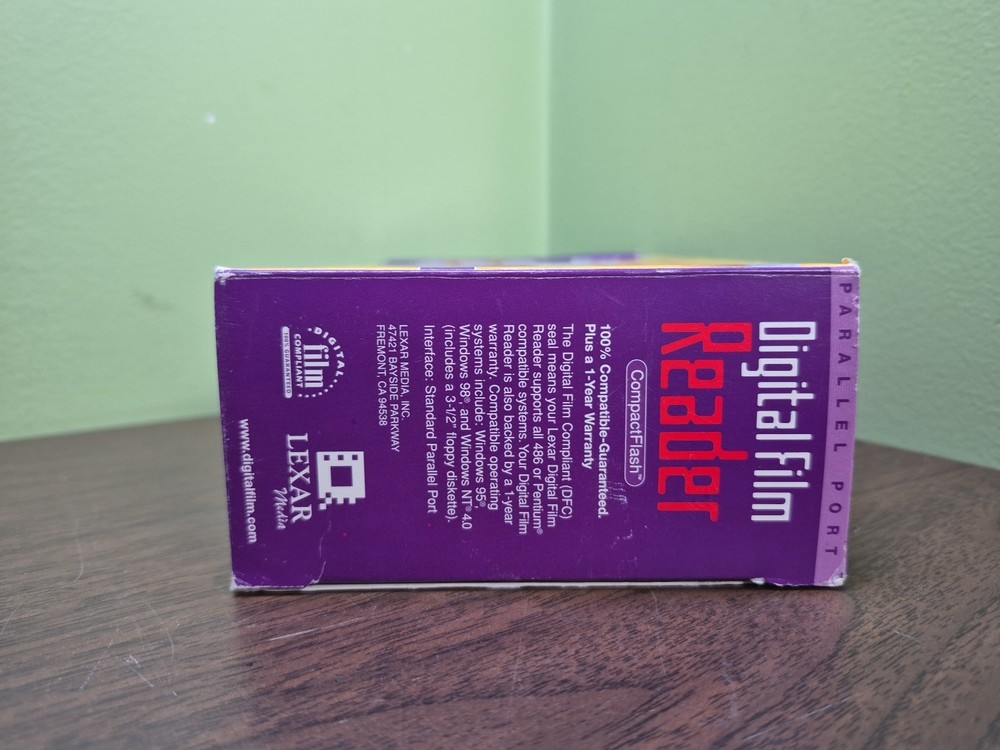 VINTAGE Lexar Media COMPACTFLASH Digital Film Reader Please Read Description