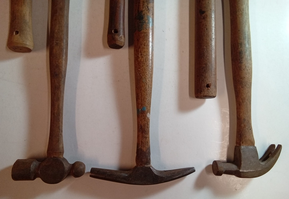 Six 6 Auto Body Hammers jv