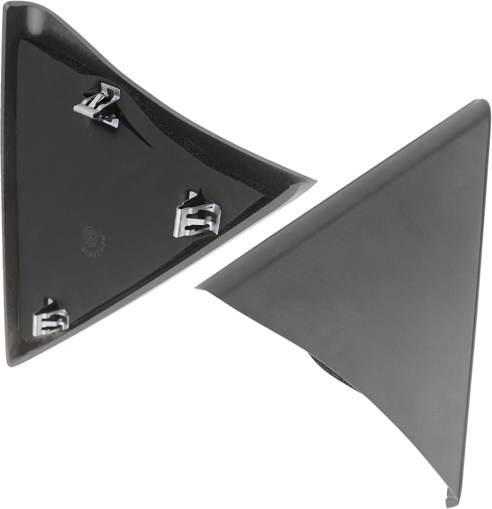 Front Door Upper Trim Panel Triangle Cover (Gray) Compatible with 2007-2013 Chev