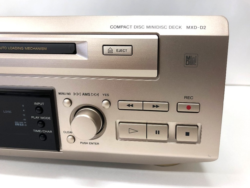 SONY MXD-D2 MD CD Integrated Deck Maintained Tested Working