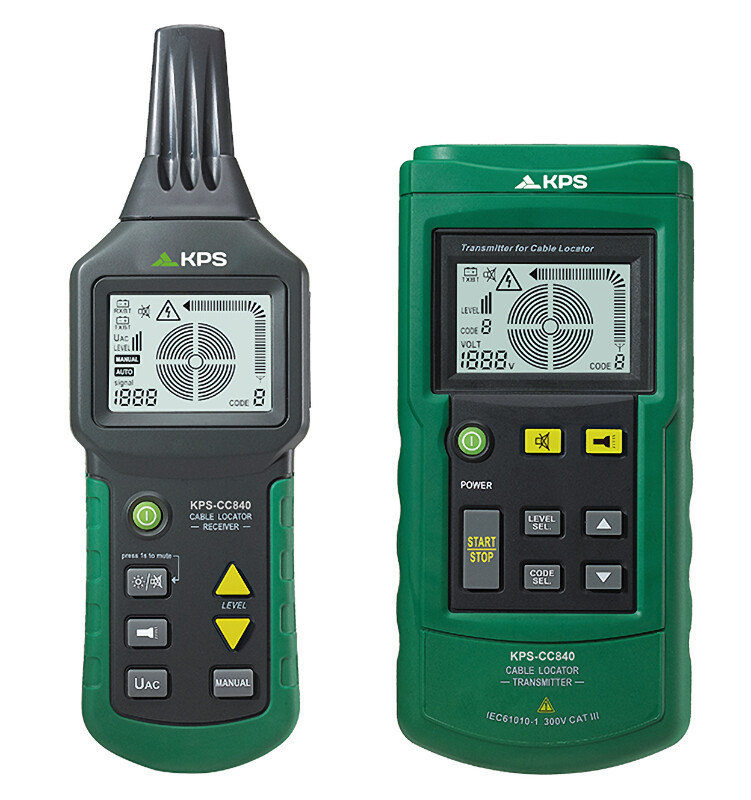 Circuit and Cable Tester [KPS CC840] Transmitter and Receiver