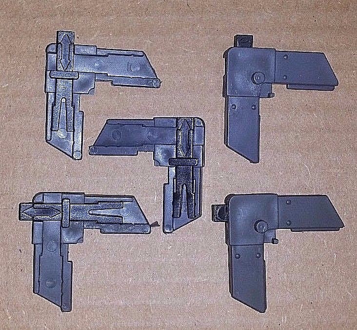 Screen Frame Stop Corner w/ Slide Lock, Bronze Plastic - 20 pack