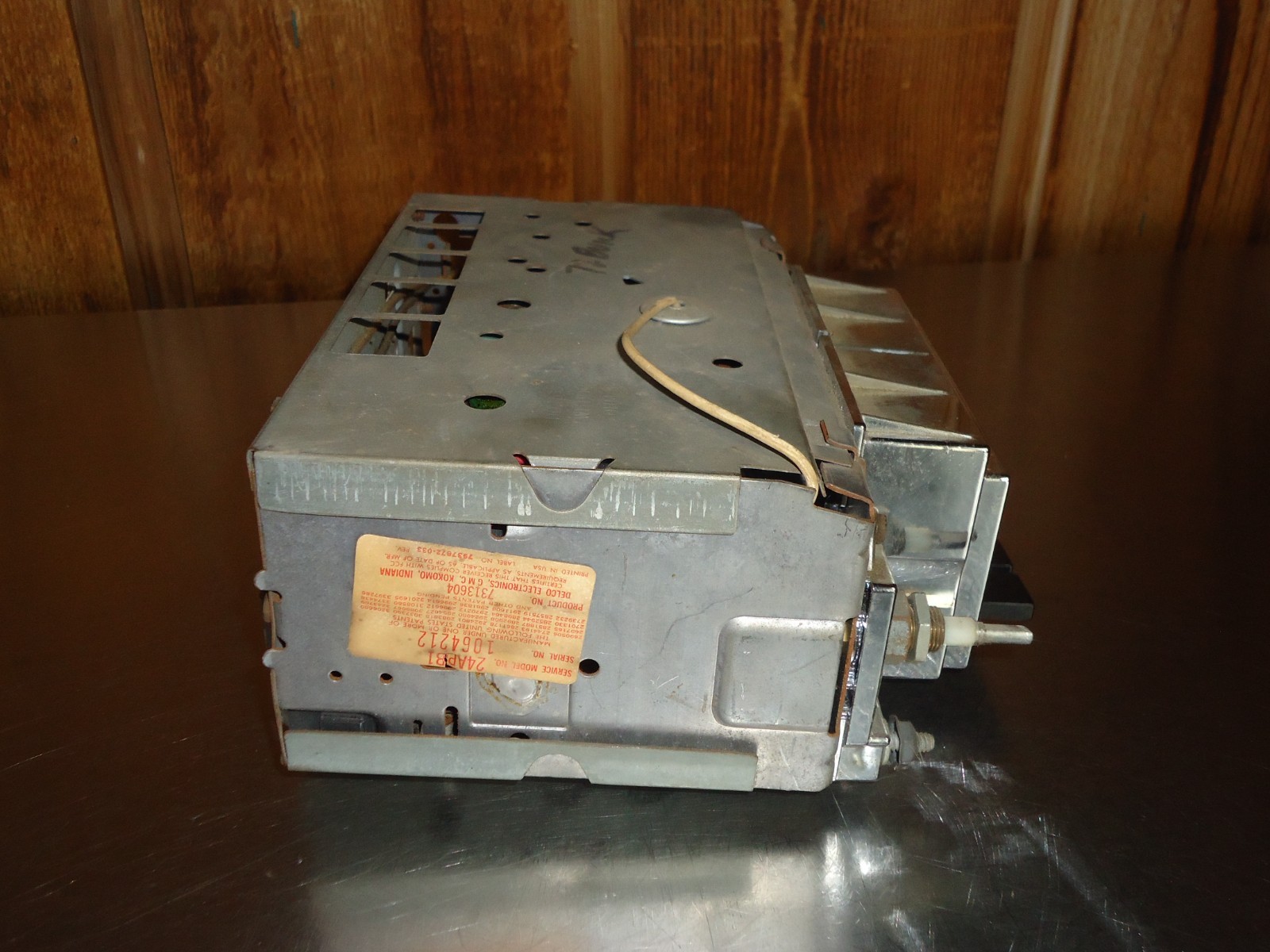 OEM GM Delco AM Radio 24APB1 7313604 Sonomatic 1972 Buick Skylark