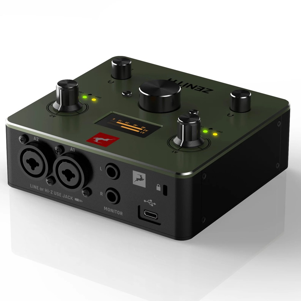 Antelope Audio Zenith 2 - 2x2 Bus-Powered USB-C Audio Interface