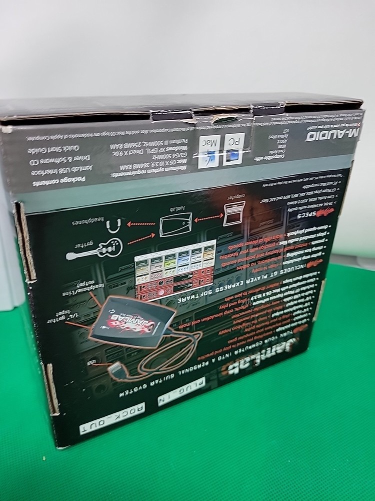 M-AUDIO JamLab USB Guitar Interface - Open.box.