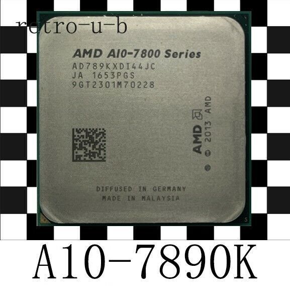 AMD A10-7890K FM2+ 4.10GHz Quad-Core 95W AMD CPU Processor