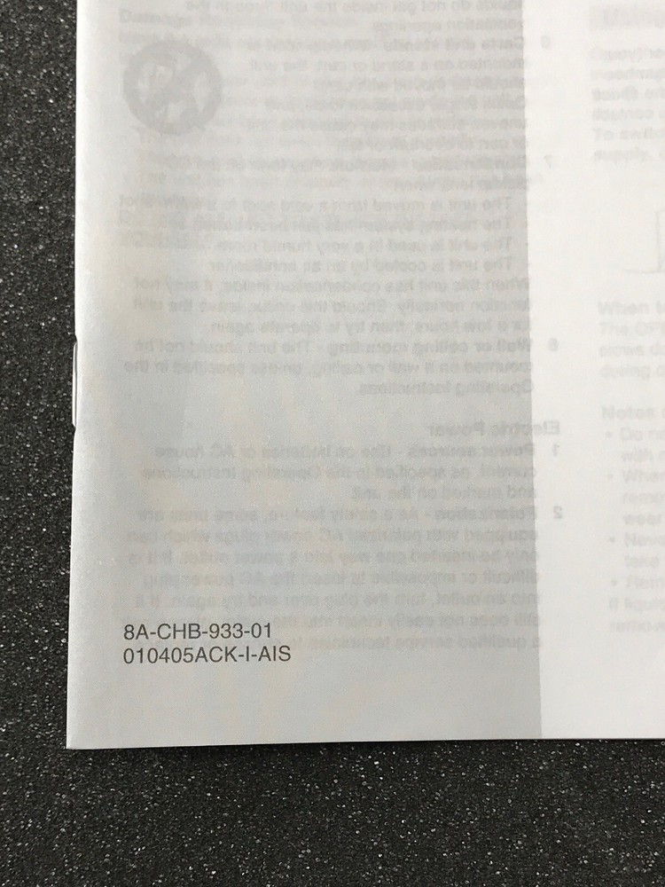 AIWA CSD-TD310 CSD-TD320 Operating Instructions Manual - NEW
