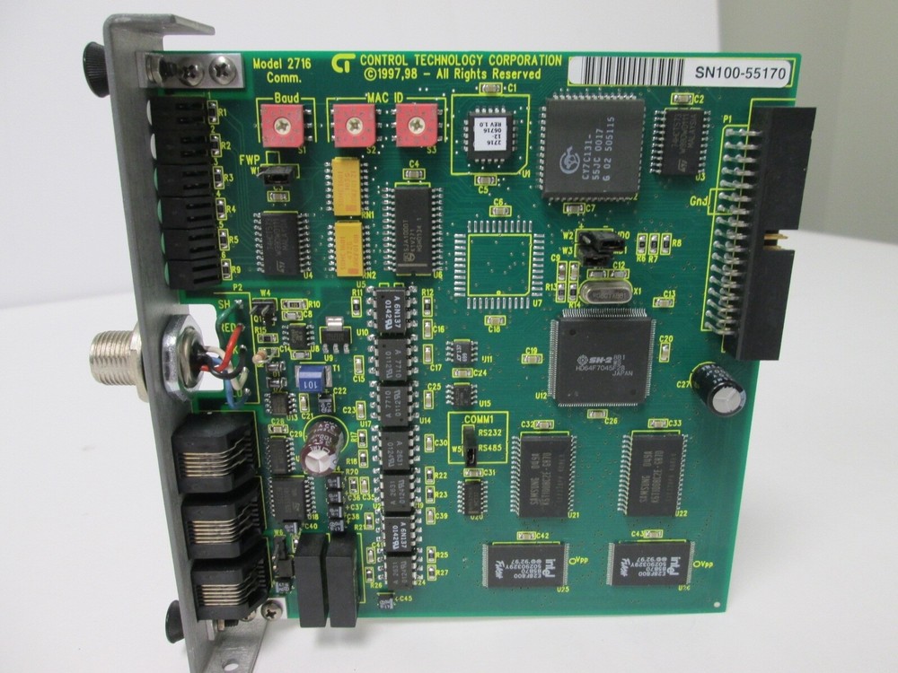 Control Technology 2716D DeviceNet Communication Module, RS-232/RS485 Connection