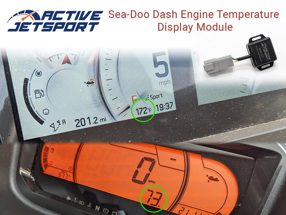 Sea-Doo Dash Engine Temperature Display Module