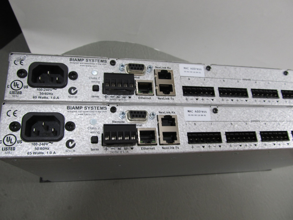 Biamp Nexia SP Digital Audio Signal Processor