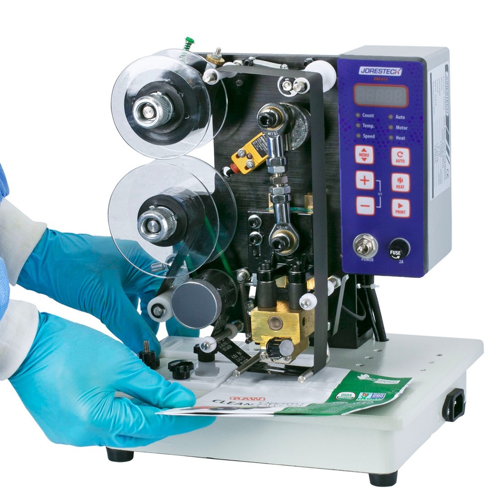 Semi Automatic Hot Foil Stamping Coding Digital Machine Batch Date Code Printer