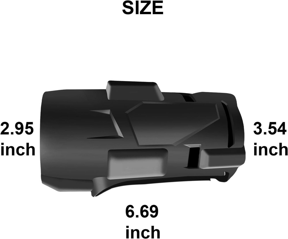 Replacement M18 1/2 Impact Wrench Boot - Heavy-Duty Rubber, Easy Installation