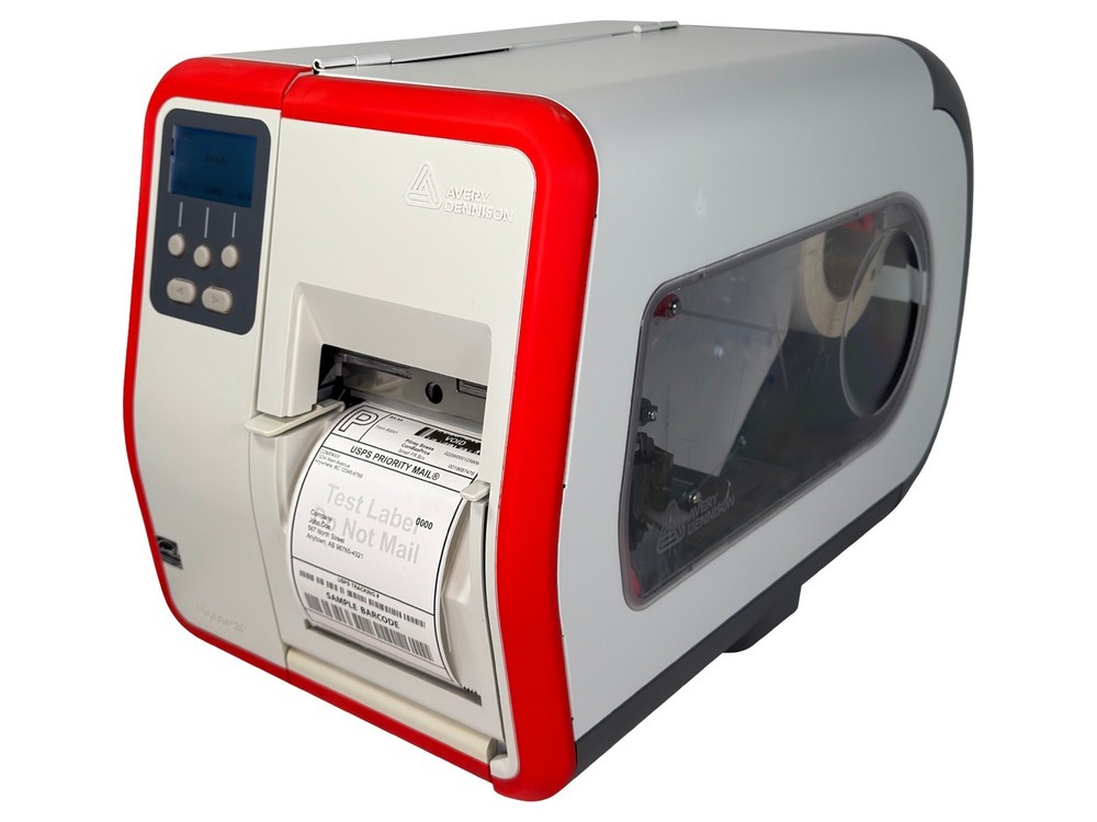 Avery Dennison Monarch ADTP1 Industrial Thermal Transfer Label Printer LAN USB