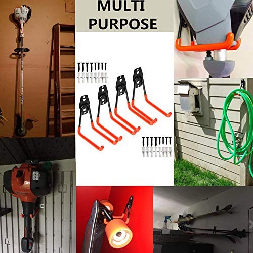 Storage Double Hooks Garage Space Saver Organizer Utility Hanger,Rack Extended