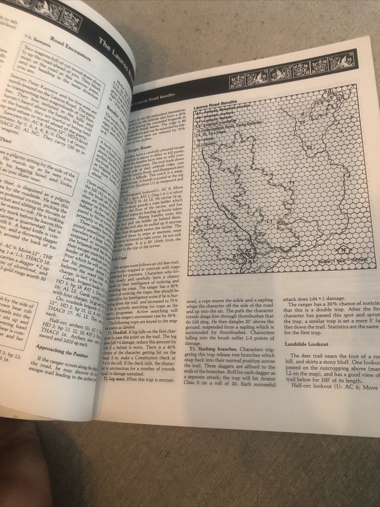 ADVANCED DUNGEON & DRAGONS , 1987 ADVENTURE PACK 1, #9202