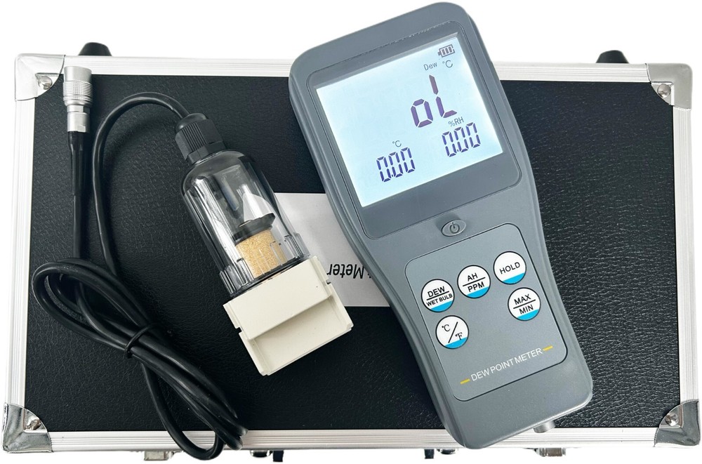 Digital Dew Point Meter Dewpoint Meter with DP10A Separate Sensor LCD Display