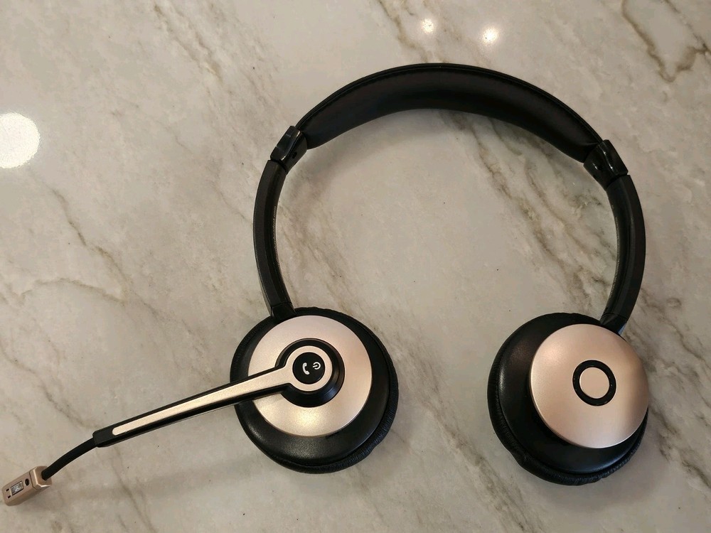 Earbay Wireless Headset With Microphone Black BT786C-D