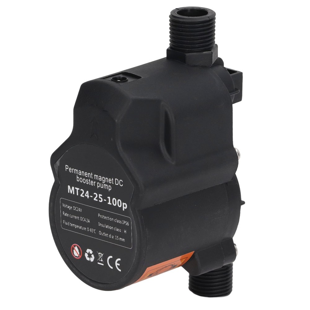 UK Plug Pump Automatic Water Pressure Shower Boosting Recirculating