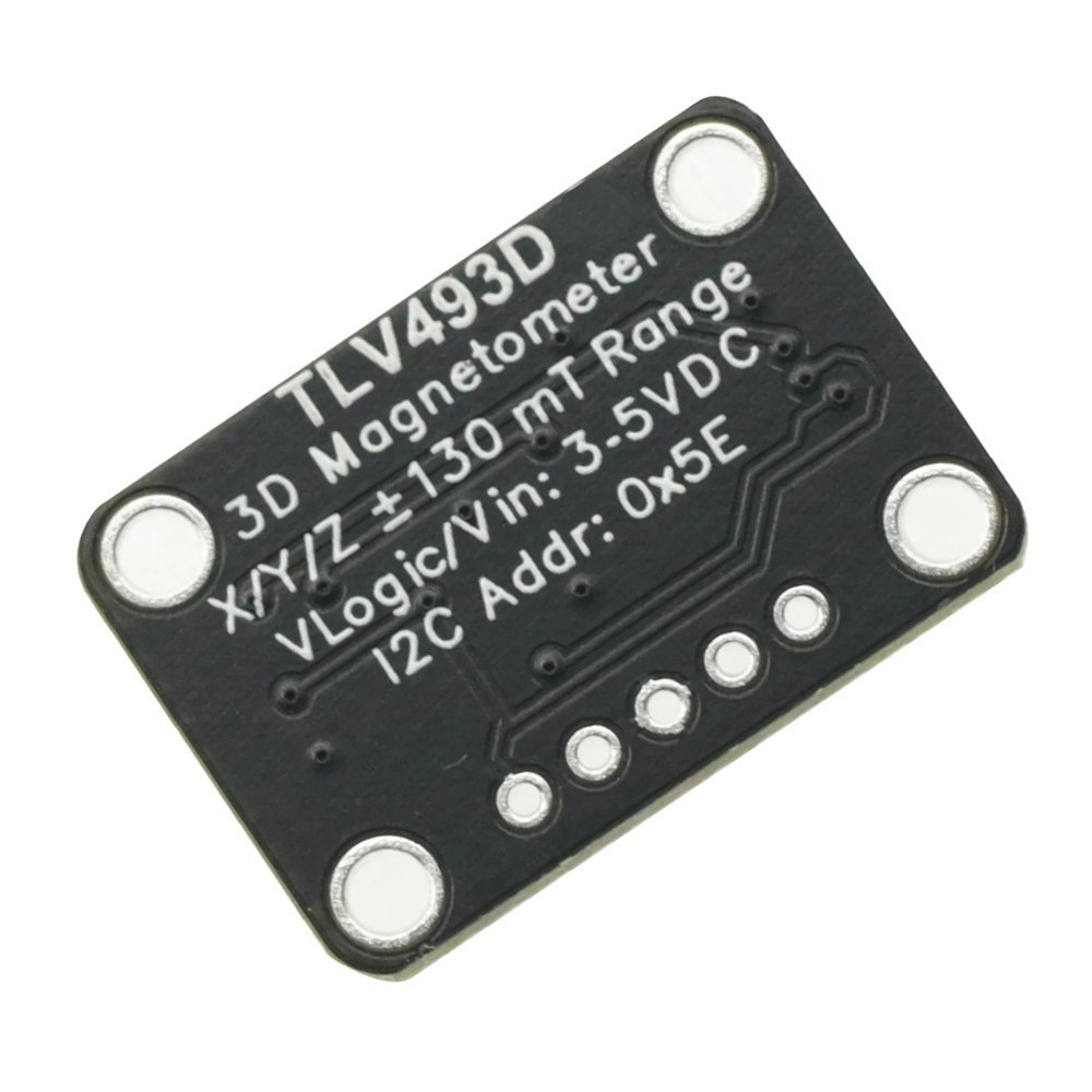 TLV493D Triaxial Magnetic Field Sensor Module 166kHz Data Rate I2C Compatible