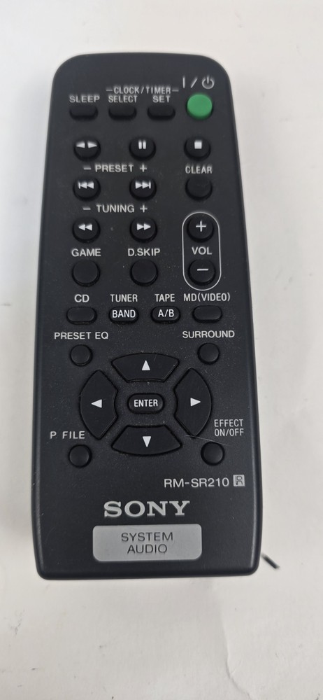 Genuine SONY RM-SR210 Remote Control for Audio System WORKING