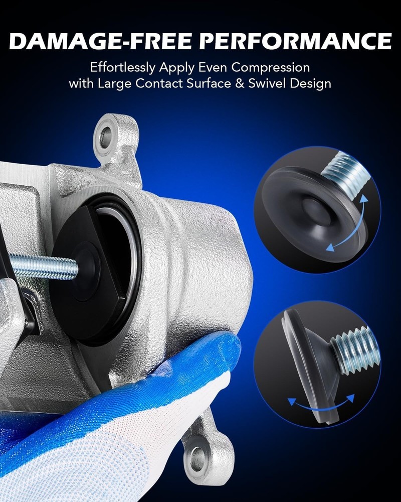 Effortless Brake Piston Compressor Tool: Heavy-Duty Design for Easy Maintenance