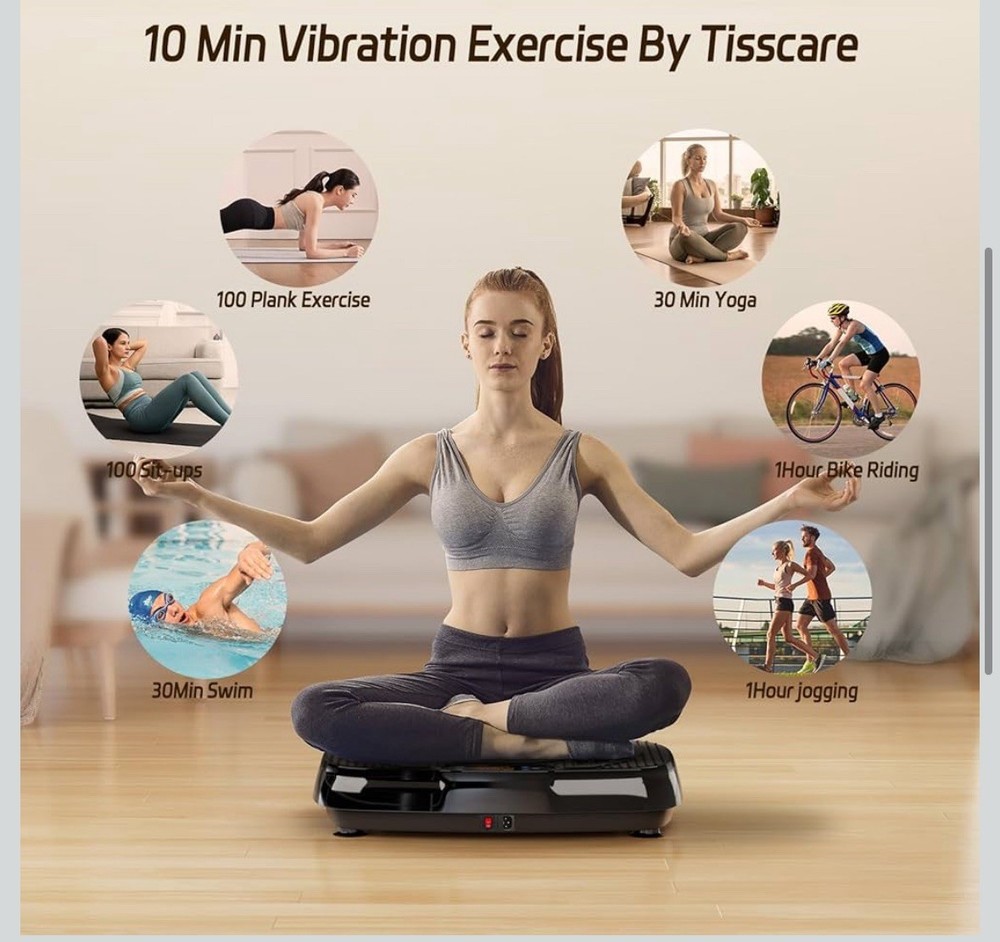 Vibration Plate Exercise Machine: Vibrating Plates for Weight Loss and Lymphati