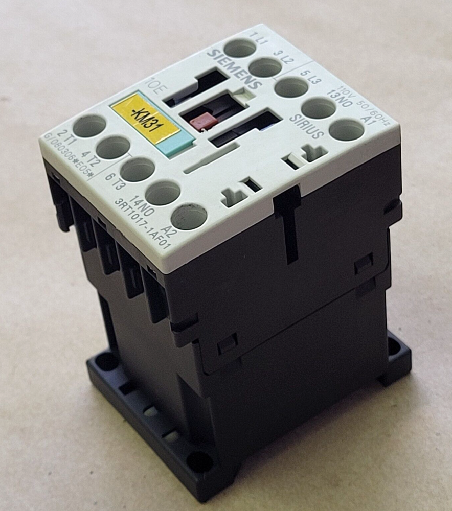 SIEMENS SIRIUS CONTACTOR 3RT1017-1AF01