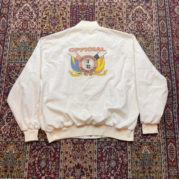 Vintage union workers guild button jacket