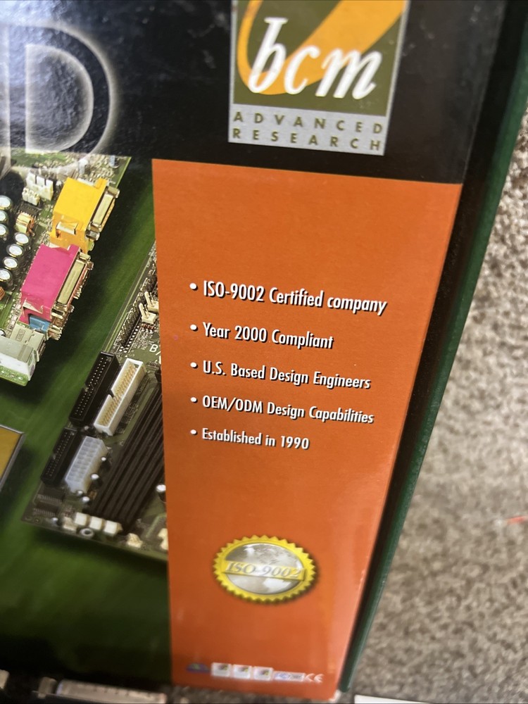 BCM Mainboard ISO-9002 Vintage