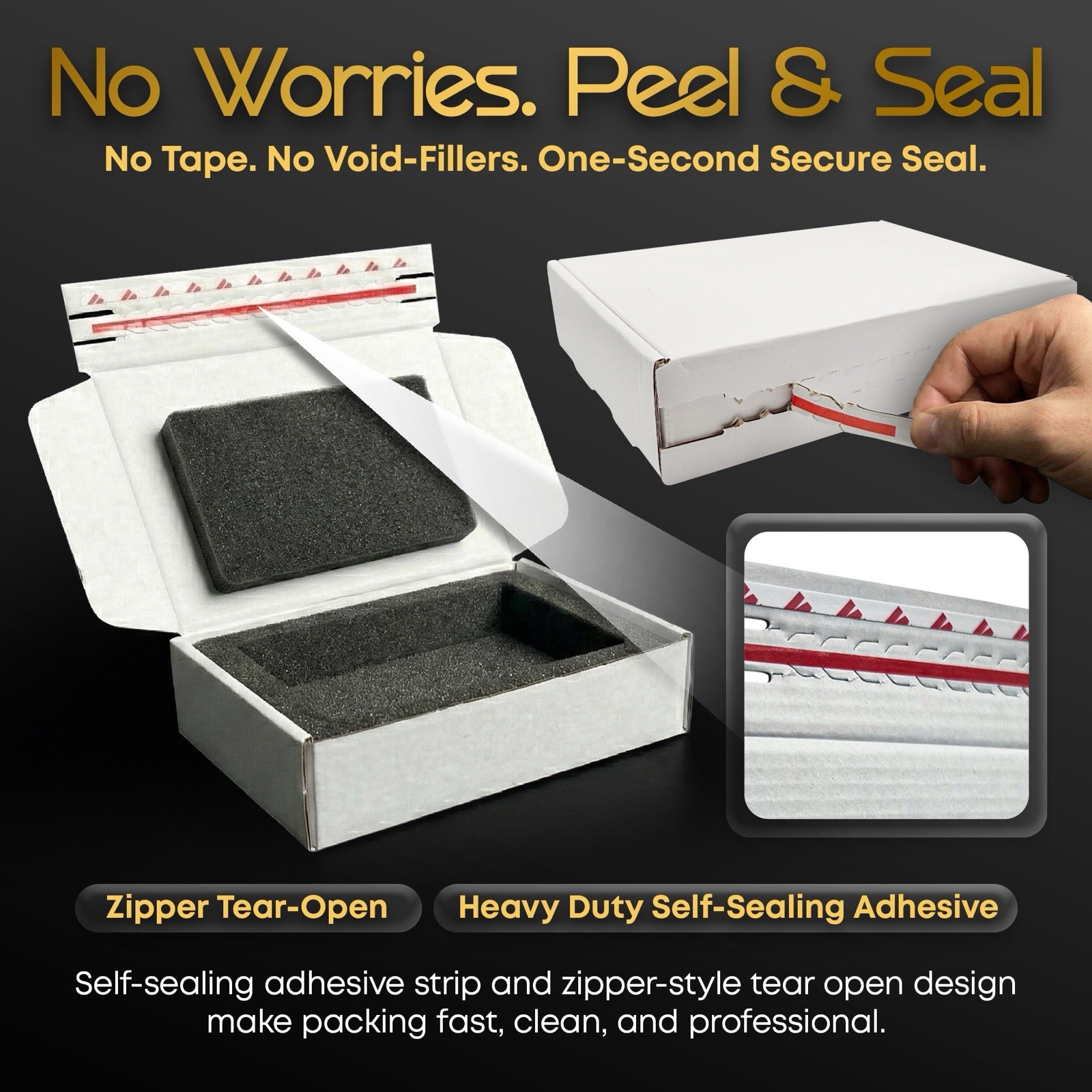 Graded Card Padded Foam Shipping Box - Sports PSA BGS CGC Pokemon Slab Mailer