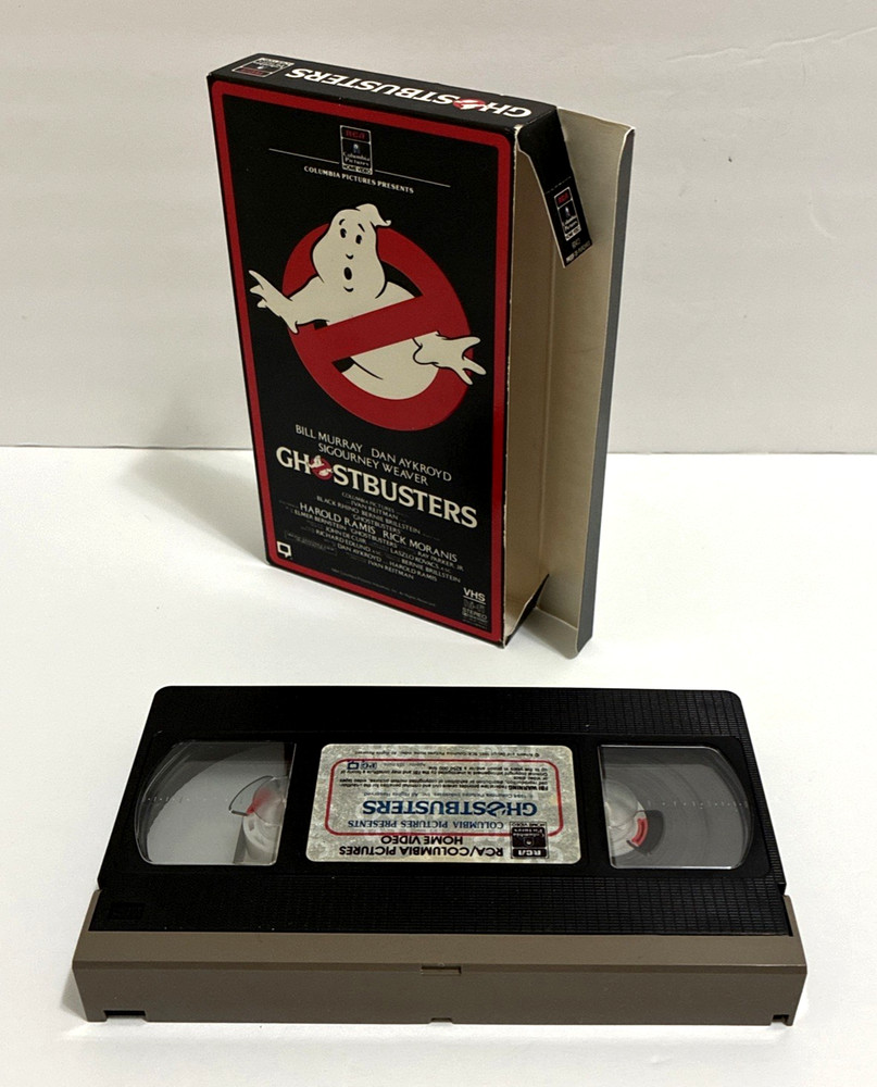 Ghostbusters VHS 1984 Early Release