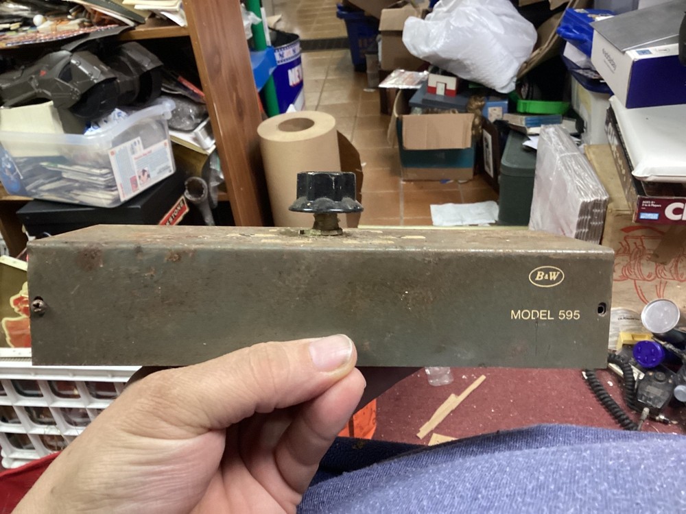 B&W (Barker & Williamson) Model 595 Antenna Switch
