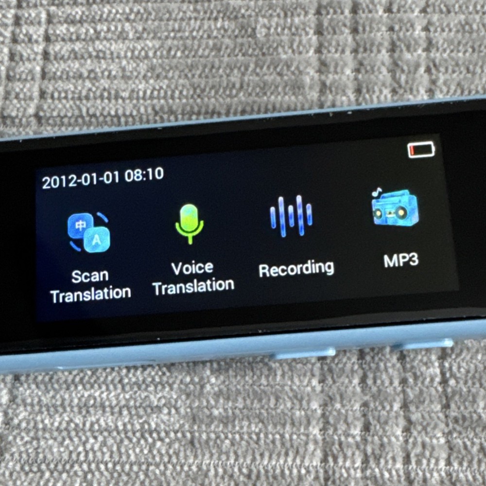 Translator Pen, Text to Speech Reader Pen, Scanning Device for Reading