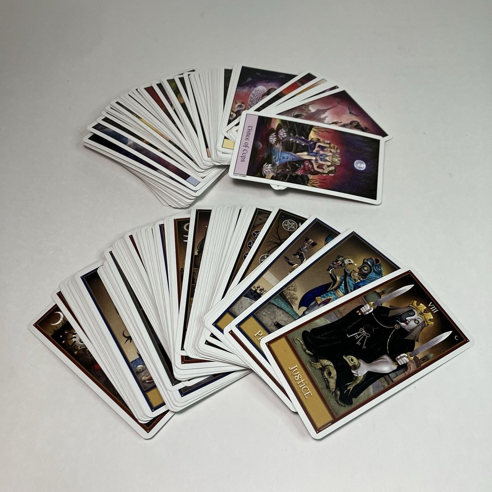 Tarot Deviant Moon 2 DECKS! 2008 + 2011 RARE