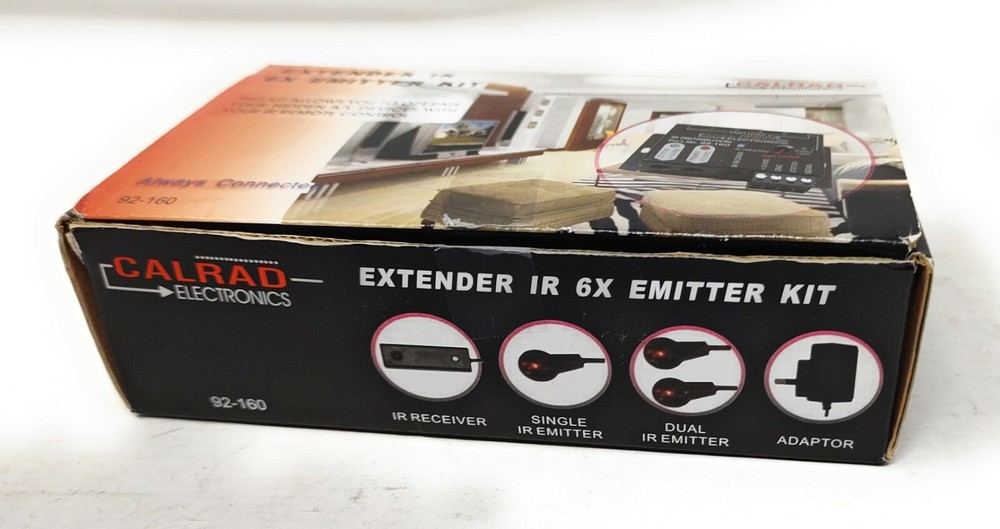 Calrad 92-160 Extender IR 6X IR Emitter Kit