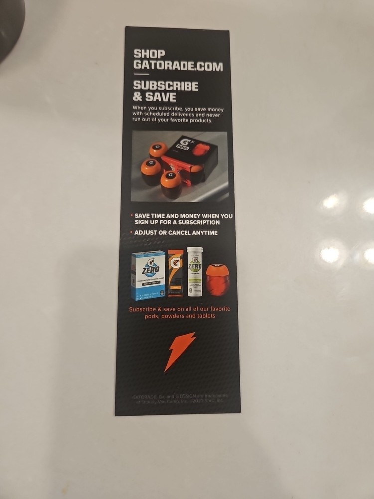Gatorade GX 30 Oz Squeeze Bottle