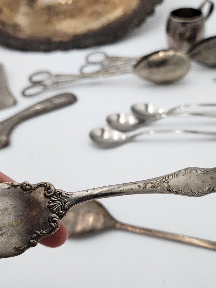 Silver Platter Ware - 12 PCS