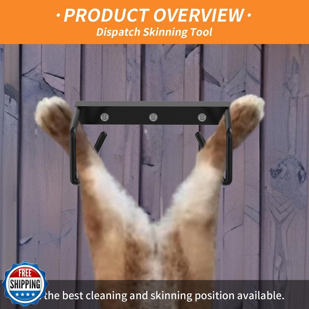 Meat Rabbit Dispatch Skinning Tool – Heavy Metal Rabbit Squirrel