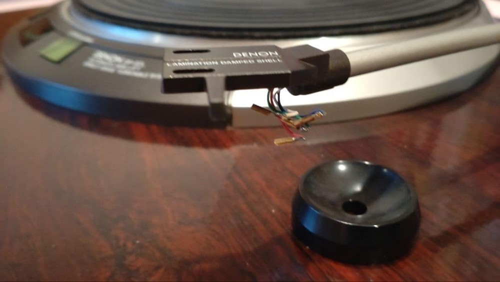 Denon DP-57L Record Player Direct Drive Turntable