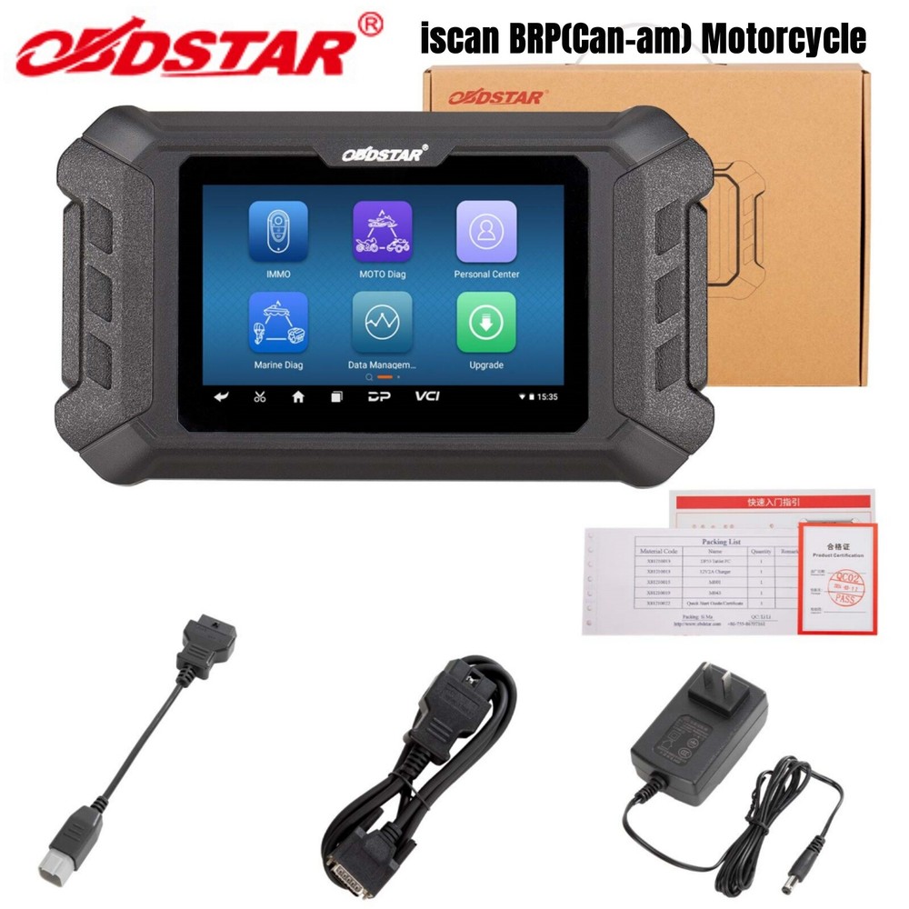 OBDSTAR iscan for BRP(Can-am) Motorcycle OBD Diagnostic Scan Progarmming &Coding