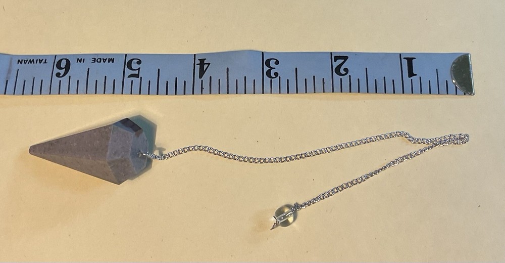 Shiva Lingham Pendulum Stone. For Vitality